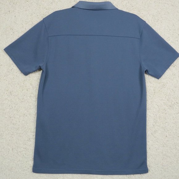 Grand Slam* Men's Short Sleeve 1/4 Button Down Polo Shirt Large~ Embroidered PBA - Picture 2 of 8